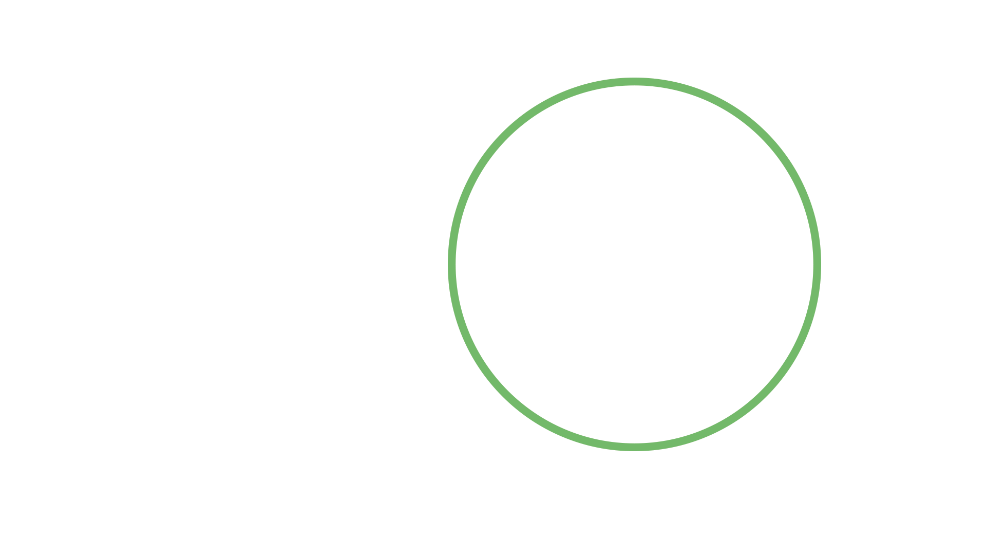 עיגול ירוק